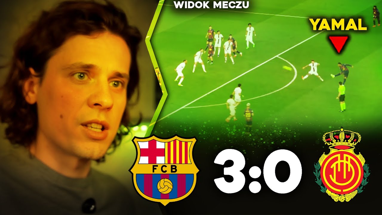 Footroll REAKCJA Z Widokiem Meczu | FC Barcelona 3:0 Mallorca