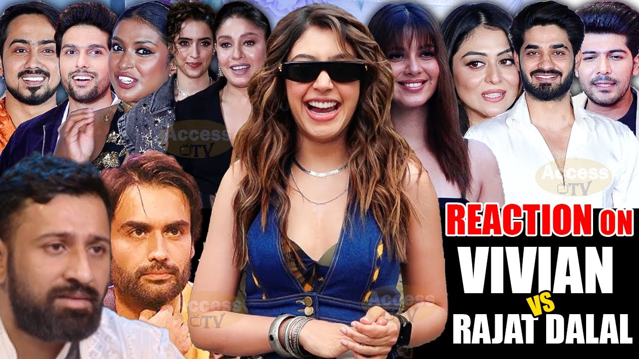 Celebrities Reaction On Vivian Dsena VS Rajat Dalal In BB18 | Sanya Malhotra,Sunidhi Chauhan,Niti