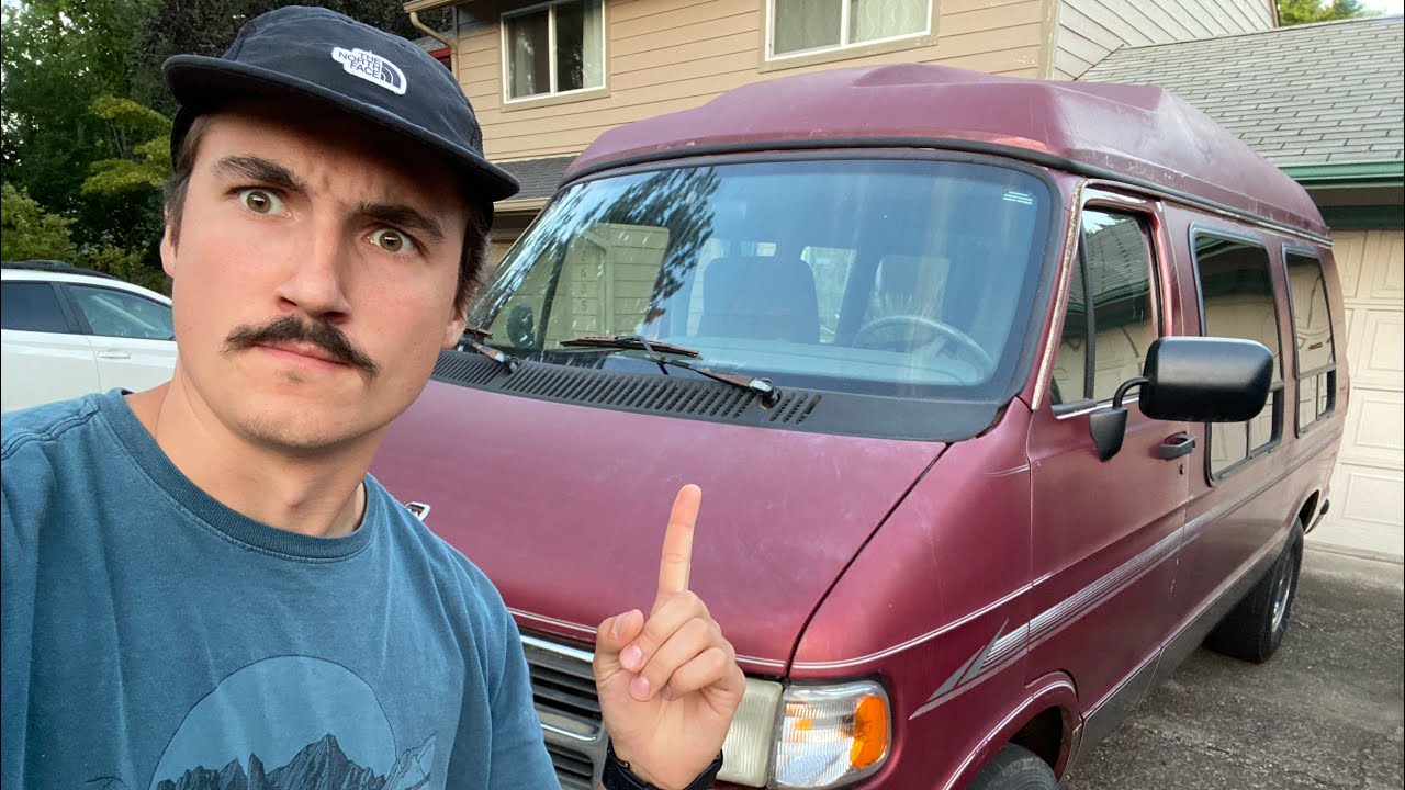 ЕЩЁ ОДИН КЕМПЕР-ВАНГ СВОИМИ РУКАМИ? | Dodge Ram Adventure Van 1997 B2500, переделанный в высокую ...