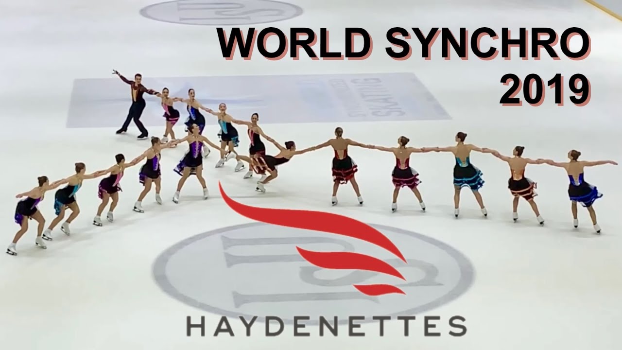Haydenettes World Synchro Helsinki 2019 Synchronized skating