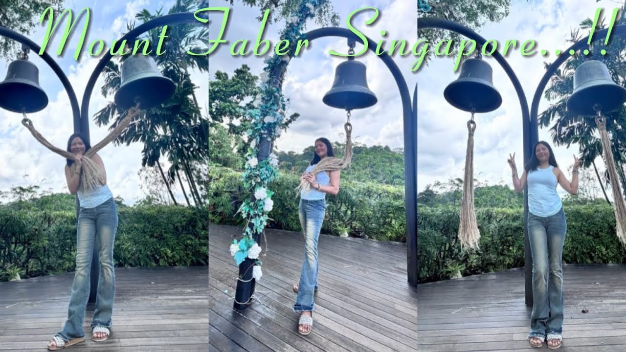 Mount Faber in Singapore 🇸🇬//with my girls…🌻💃💃