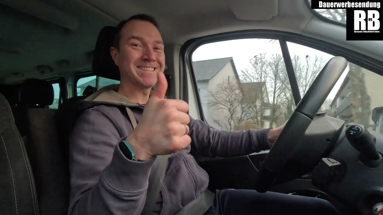 OPEL Vivaro B kann wat? Kurzer Report / Nochmal kaufen? JA / Familienvan Van Auto 9 Sitzer #