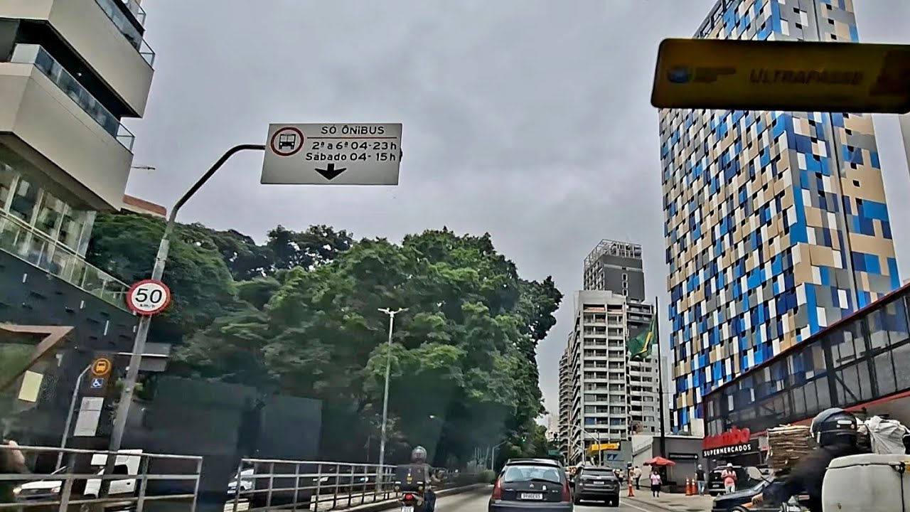 Driving in Rebouças Avenue, São Paulo, SP #brazil #worldcities #travel #cidadesdobrasil #sampa #city