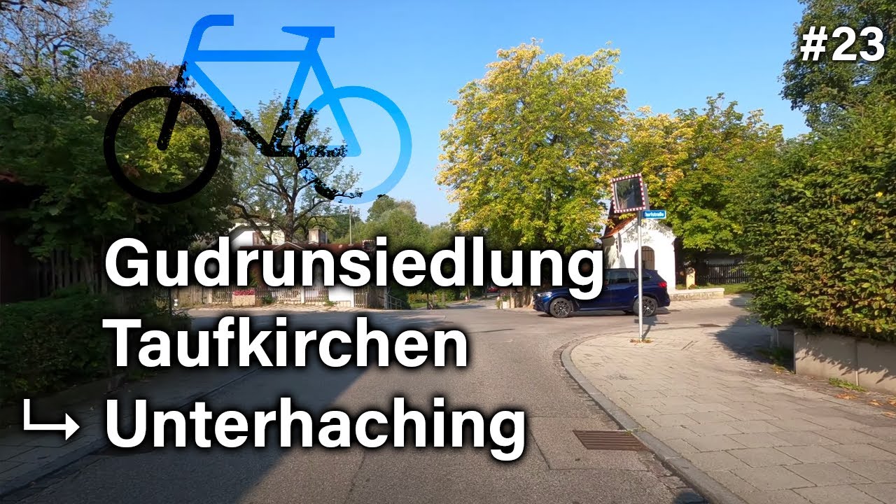 🚲  Gudrunsiedlung Brunnthal - Taufkirchen - Unterhaching — #23 — (September 12, 2020)