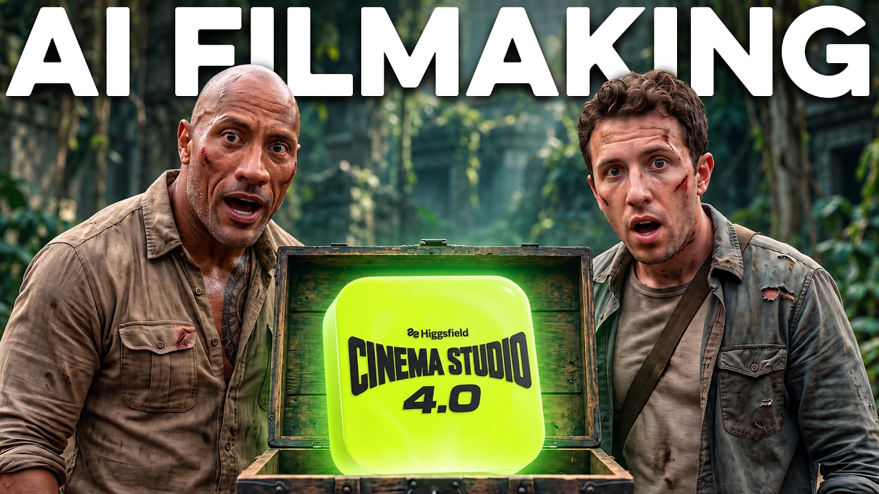 AI Filmmaking Just Got a MASSIVE Upgrade (Cinema Studio 4.0)