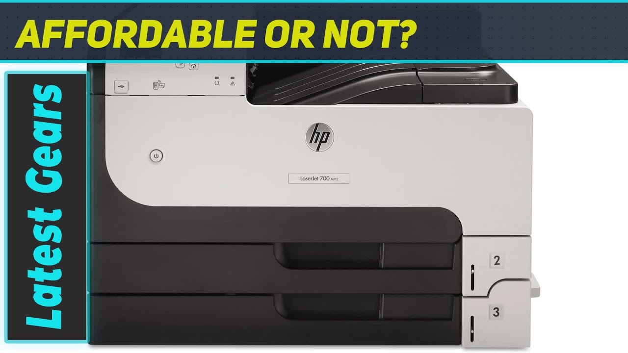 HP LaserJet Enterprise M712n: The Ultimate Monochrome Printer for Business Efficiency