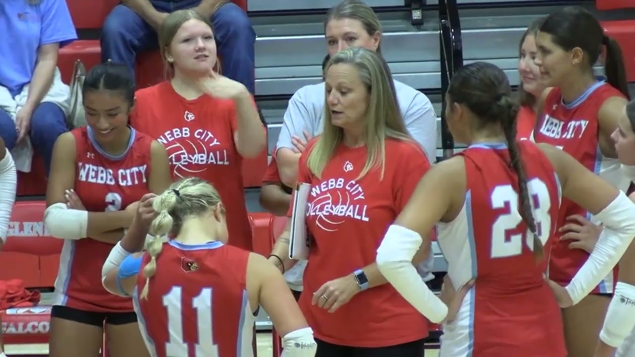 Webb City volleyball vs Glendale 09/15/25