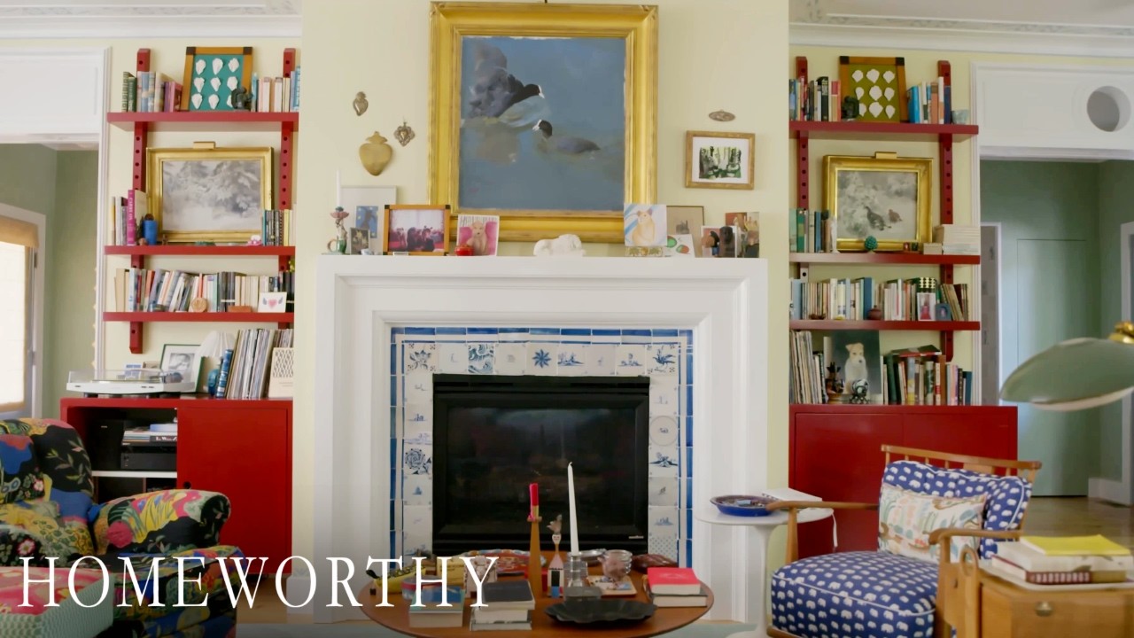 HOUSE TOUR | A Cozy European-Inspired Home with a Stunning Blend of Color, Pattern, and Art