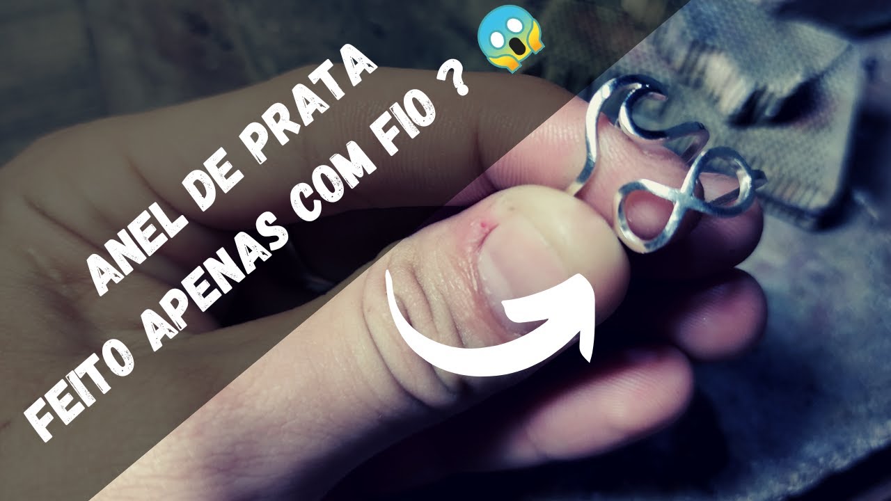 Como Fazer Anel de Prata INFINITO e ONDA, TUTORIAL dicas de ourives