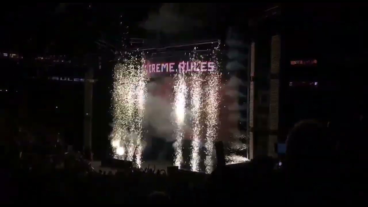 WWE Extreme Rules 2016 Pyro