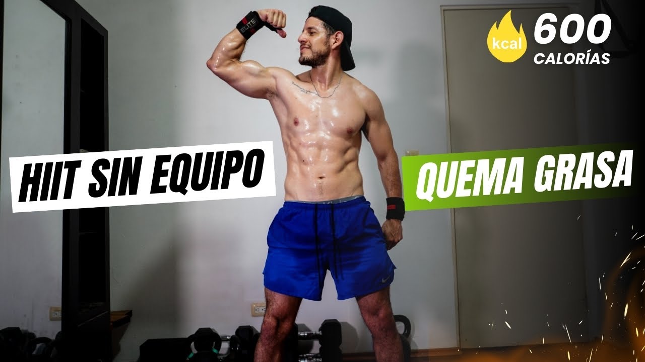 Rutina HIIT en Casa 30 Minutos 🔥 | Quema Grasa Rápido sin Equipo (Entrena Conmigo)