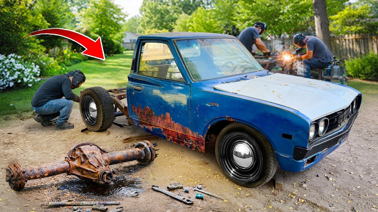 CAMBIÉ el DIFERENCIAL a la DATSUN 620 y más ARREGLOS MECÁNICOS