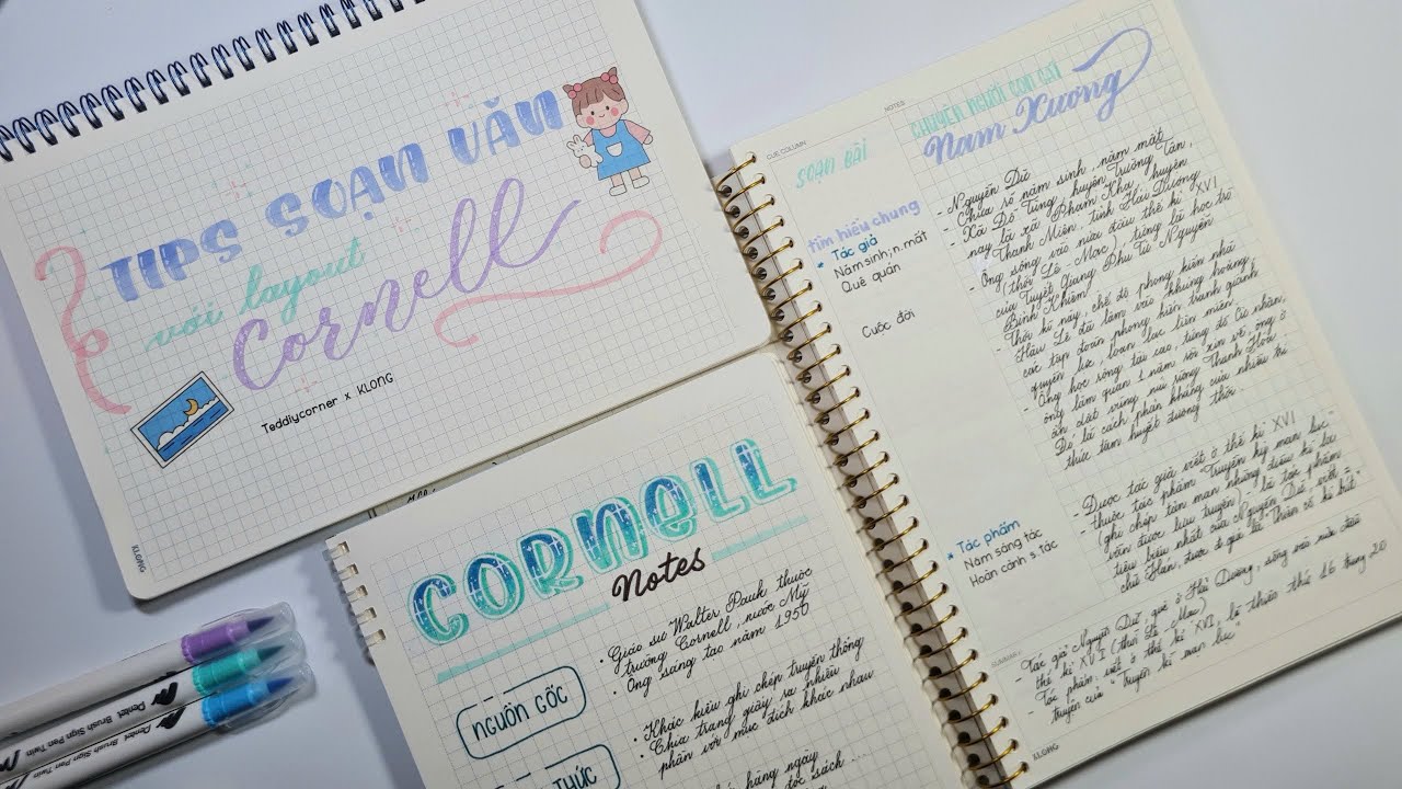 [Tips học tập] Tips soạn văn với layout Cornell