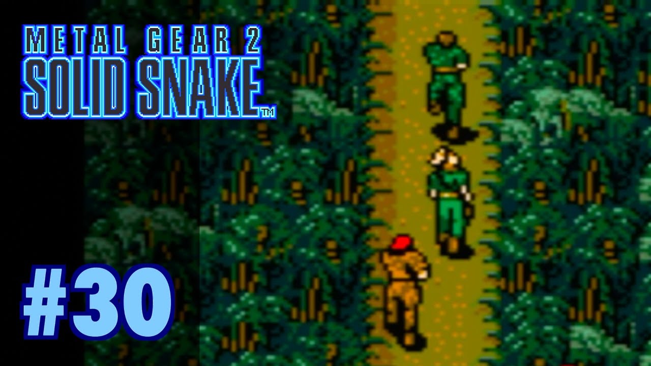 Metal Gear 2: Solid Snake (1990) | MSX2 | Part 30: Escape from Zanzibar Land