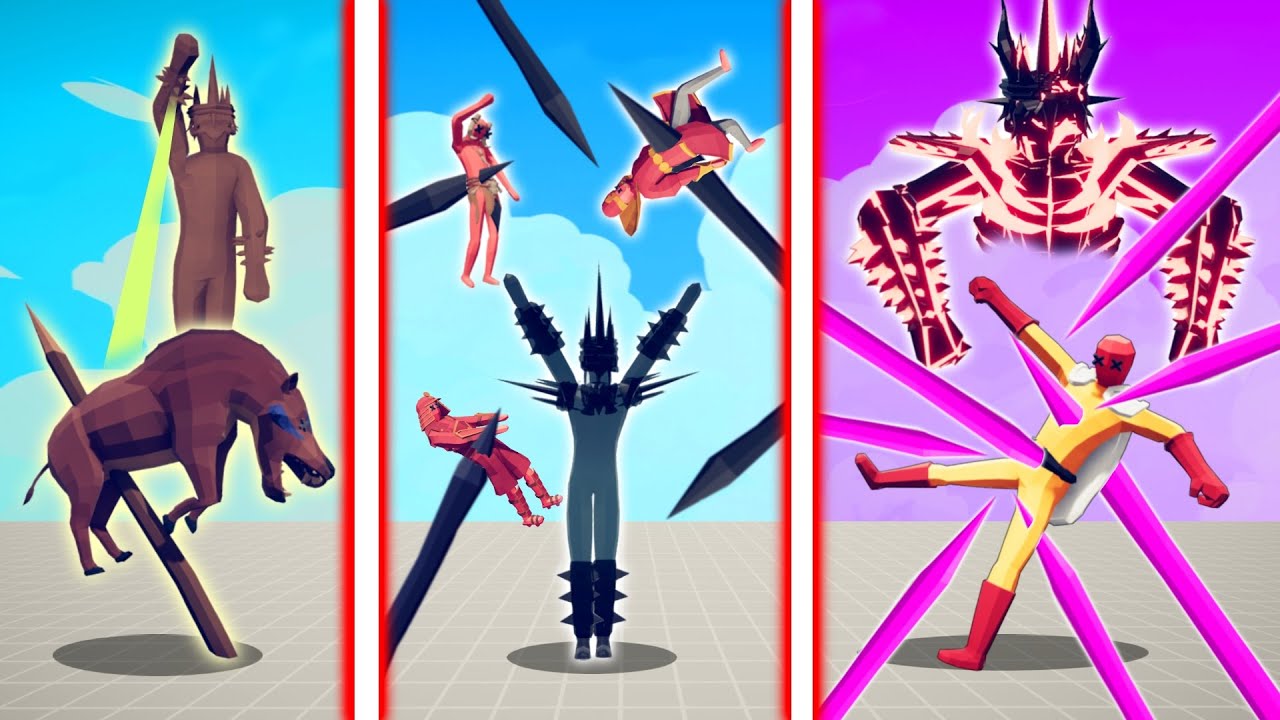 EVOLUTION OF ULTMATE IMPALES | TABS - Totally Accurate Battle Simulator
