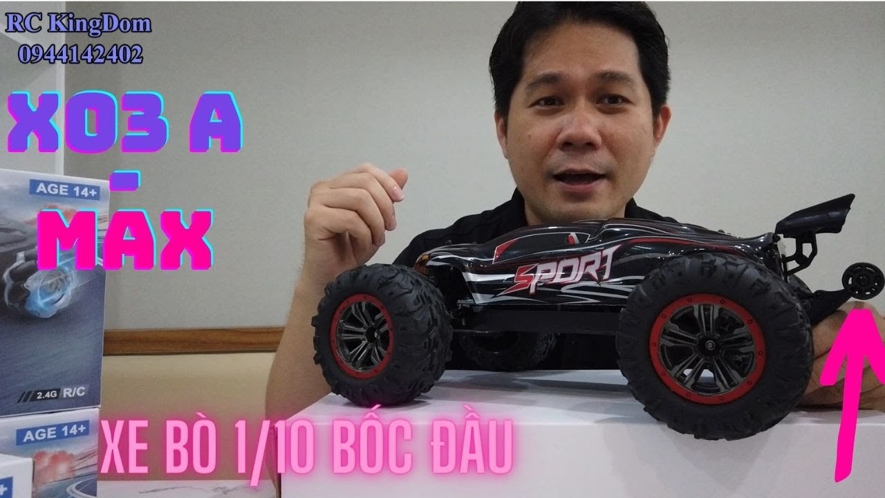 X03A Max Brushless Bốc Đầu giá rẻ 2 490 000. Bản nâng cấp hoàn hảo