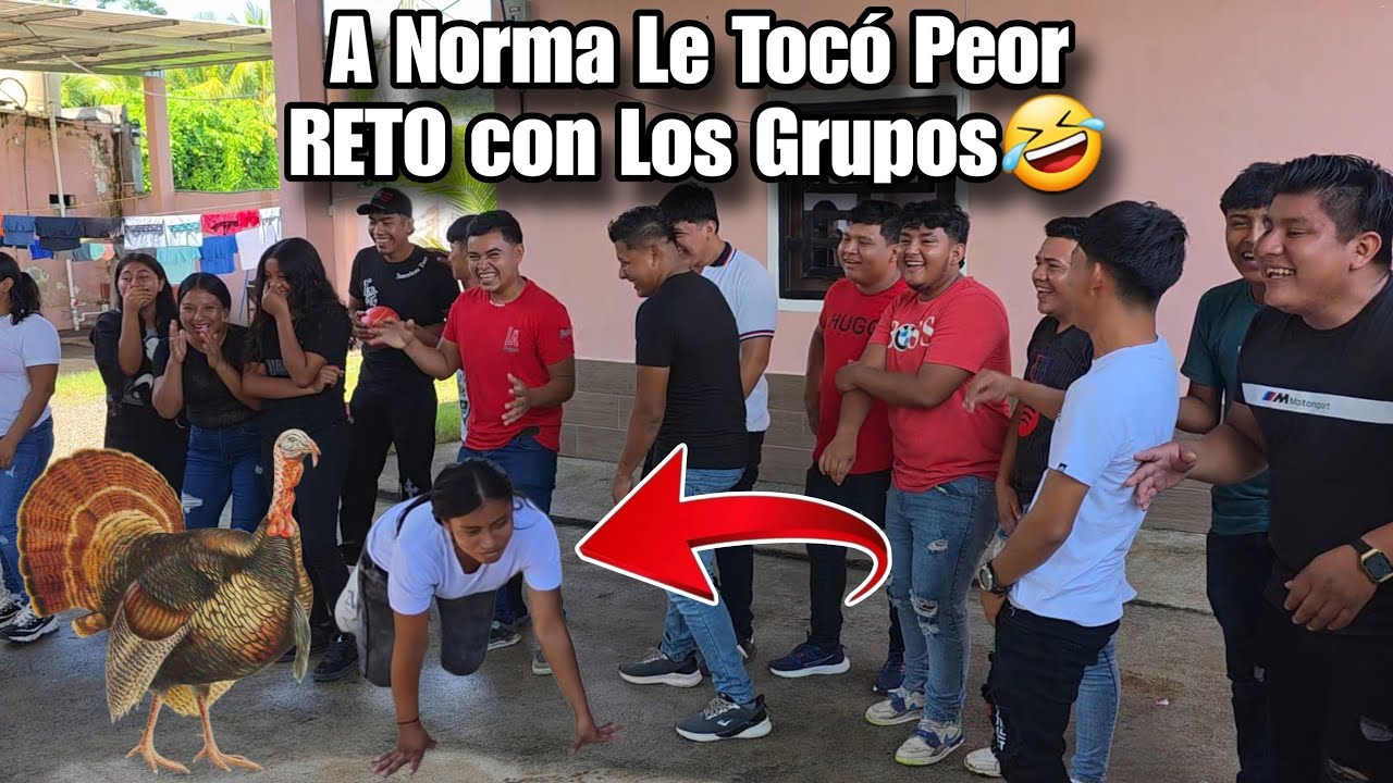 a NORMA le Tocó el Peor RETO con Todos Los Grupos🤣 Jamas Imaginó Perder Este Juego😱🤣