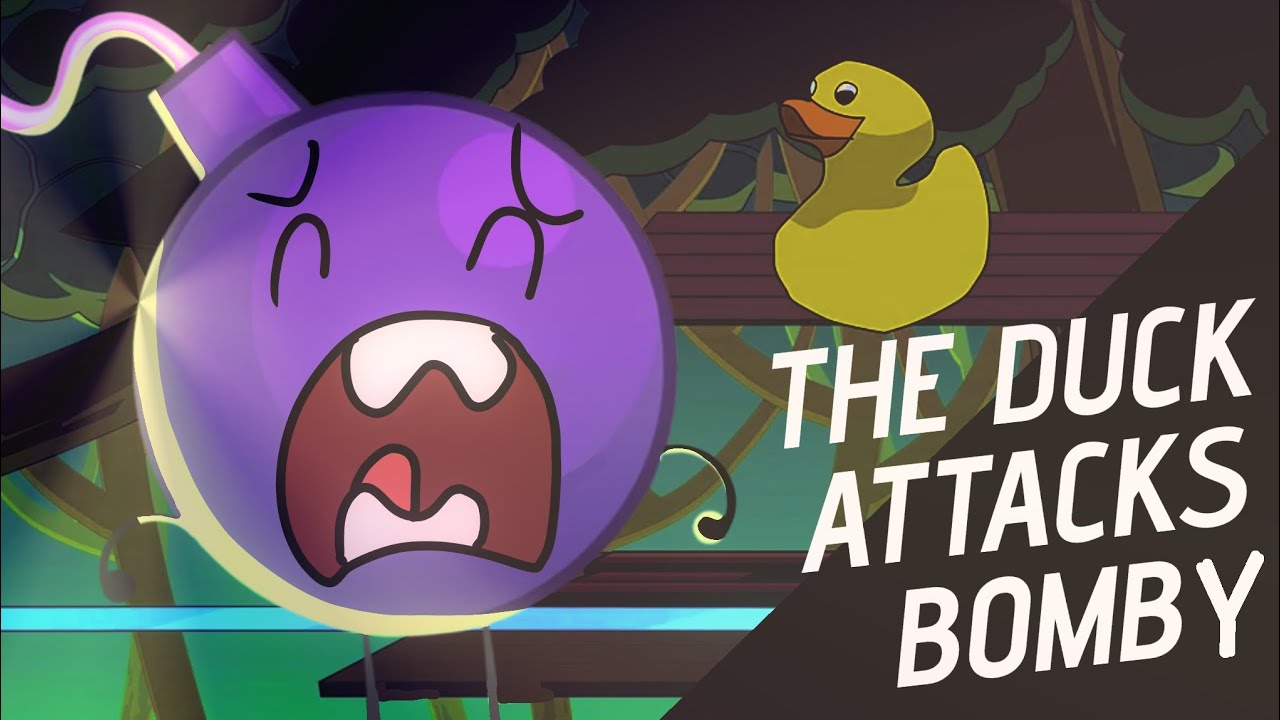 Youtubers react to DUCK attacks Bomby in BFDIA:23