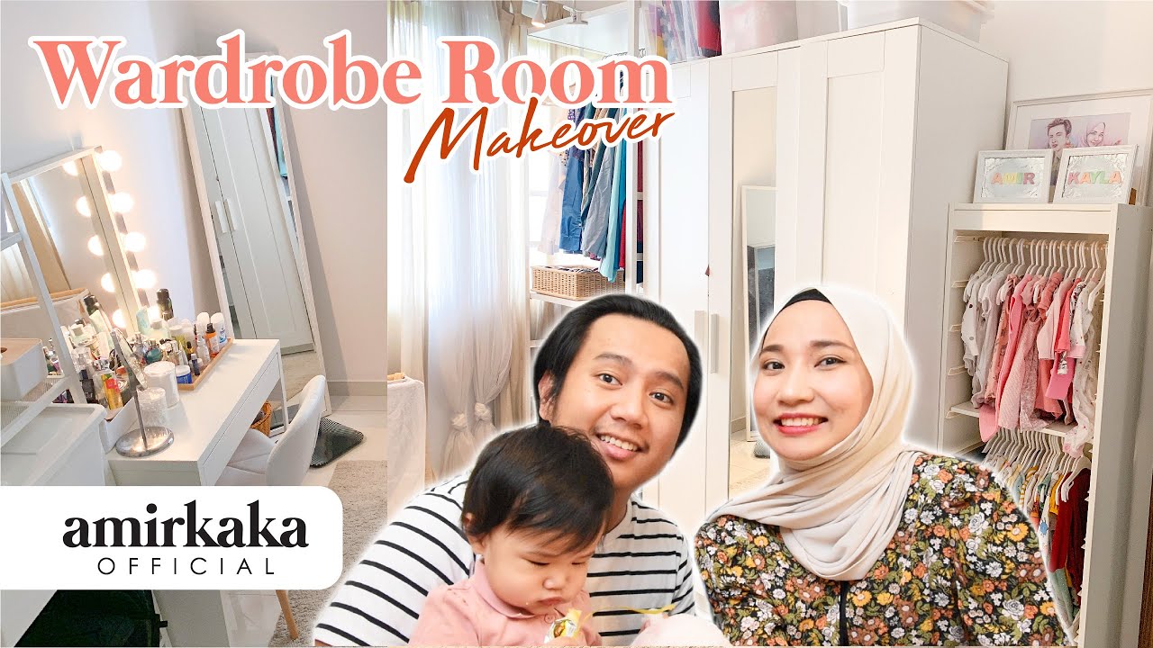 WARDROBE ROOM MAKEOVER | Mostly Barang IKEA!!!