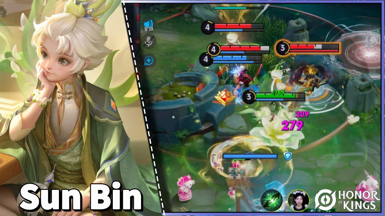 Sun Bin｜Honor Pass Skin｜Skin do Passe de Honra｜Honor of Kings