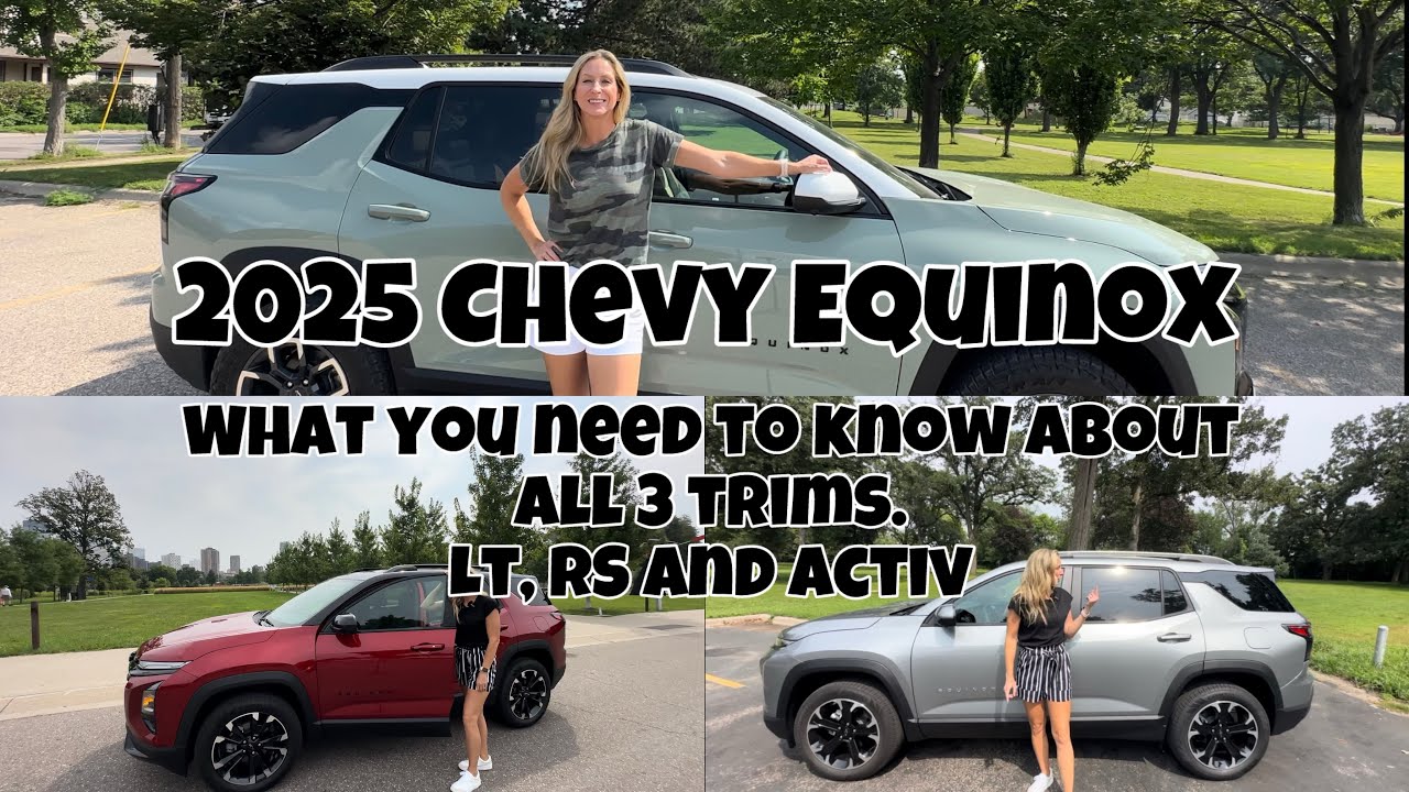 ОБЗОР ВСЕХ ТРЁХ МОДЕЛЕЙ НОВОГО CHEVY EQUINOX 2025 ГОДА.