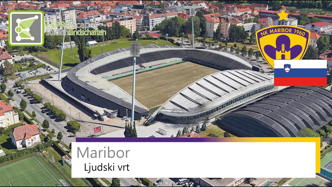Ljudski vrt | NK Maribor | Google Earth 360&deg; Rotation
