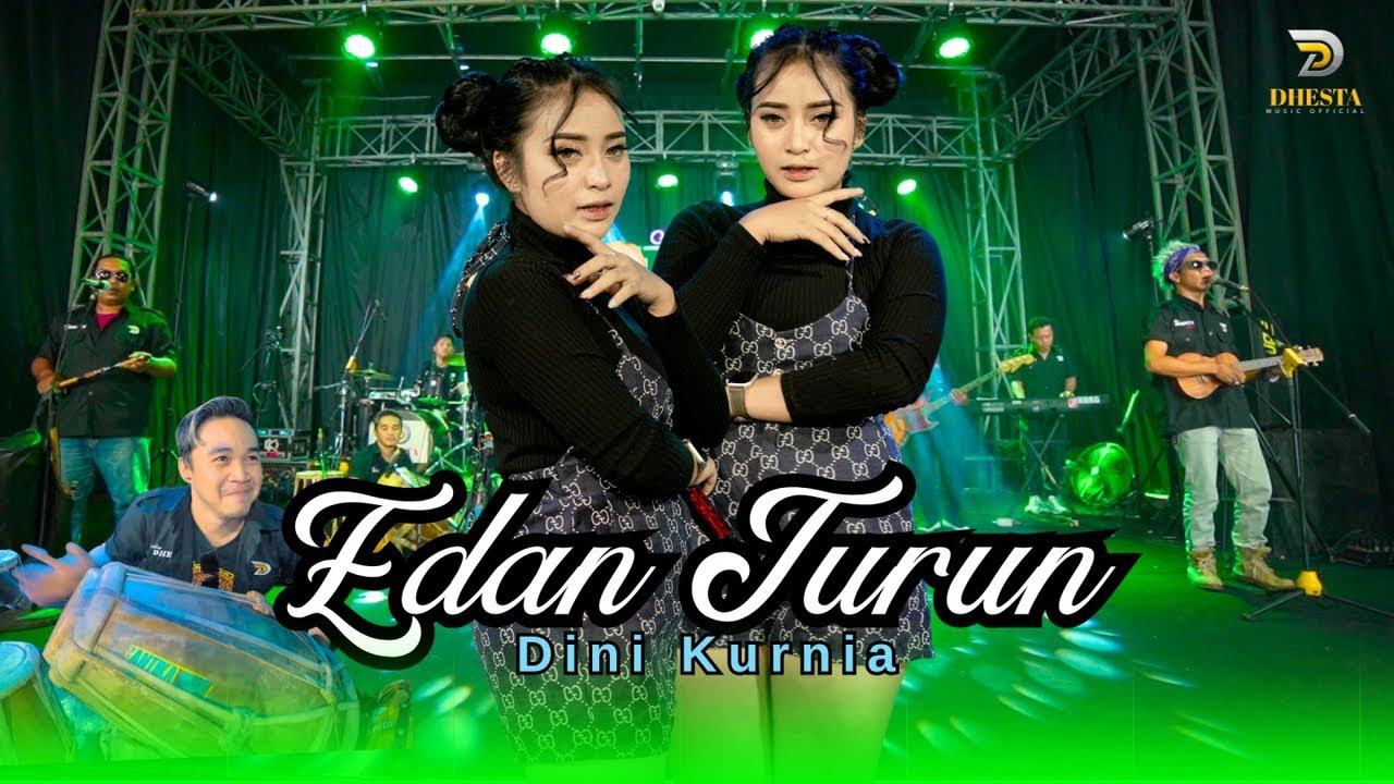 Dini Kurnia - Edan Turun - Sandi Sunan Kendang ft Yoga (Official Music Video) New Dhesta