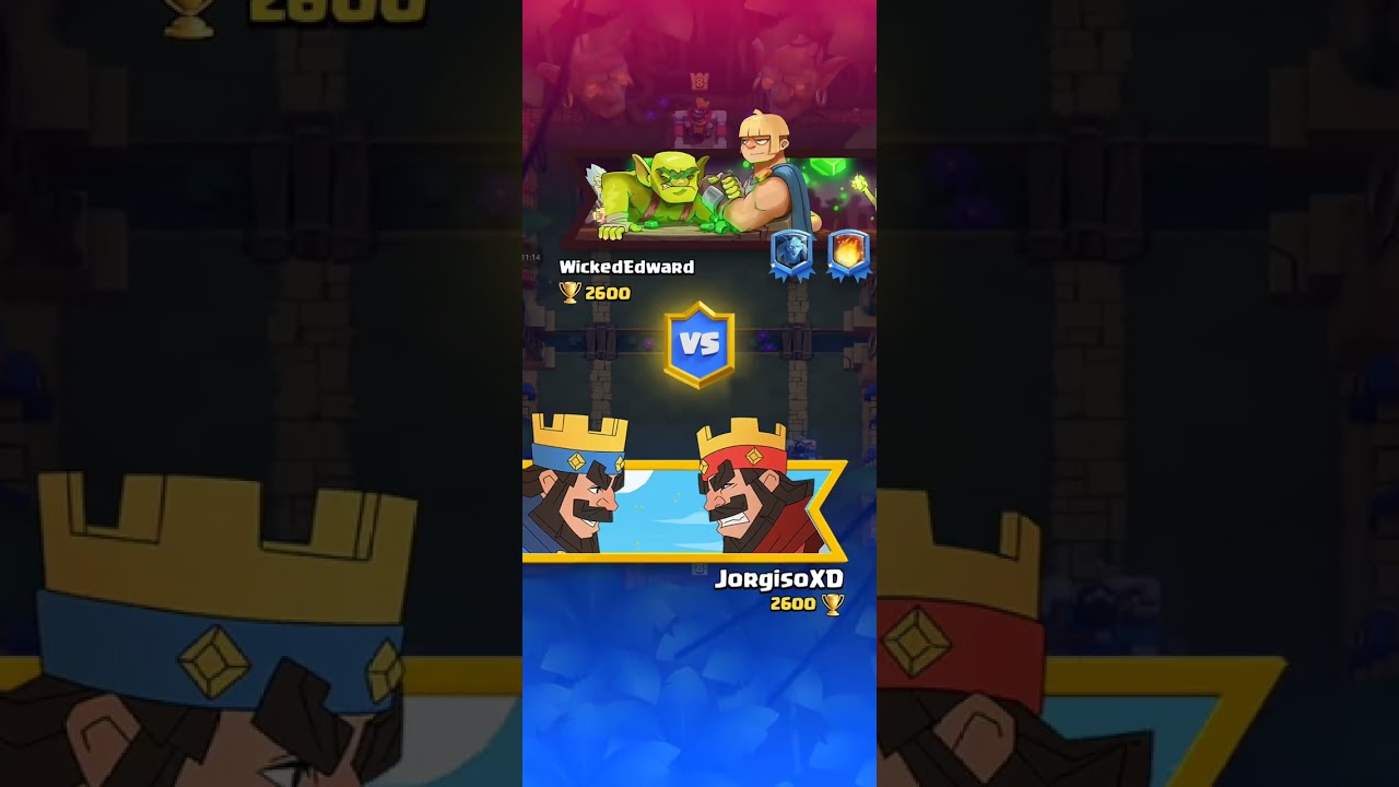 Jugando Clash Royale pero con mazos aleatorios