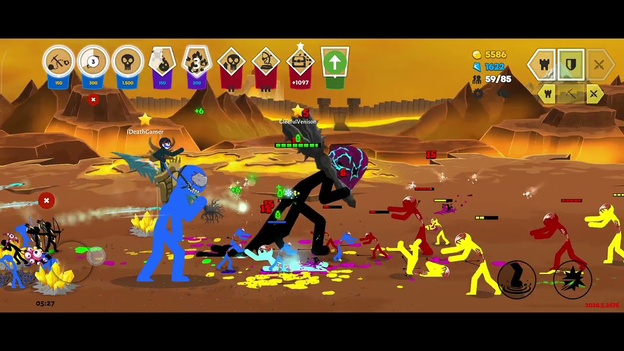 Stickwar stickman saga online War Game 10 03 2026