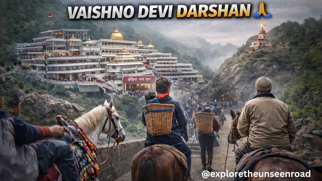 Maa Vaishno Devi Darshan Experience 🙏 Bhavan to Bhairo Baba | Return by Horse