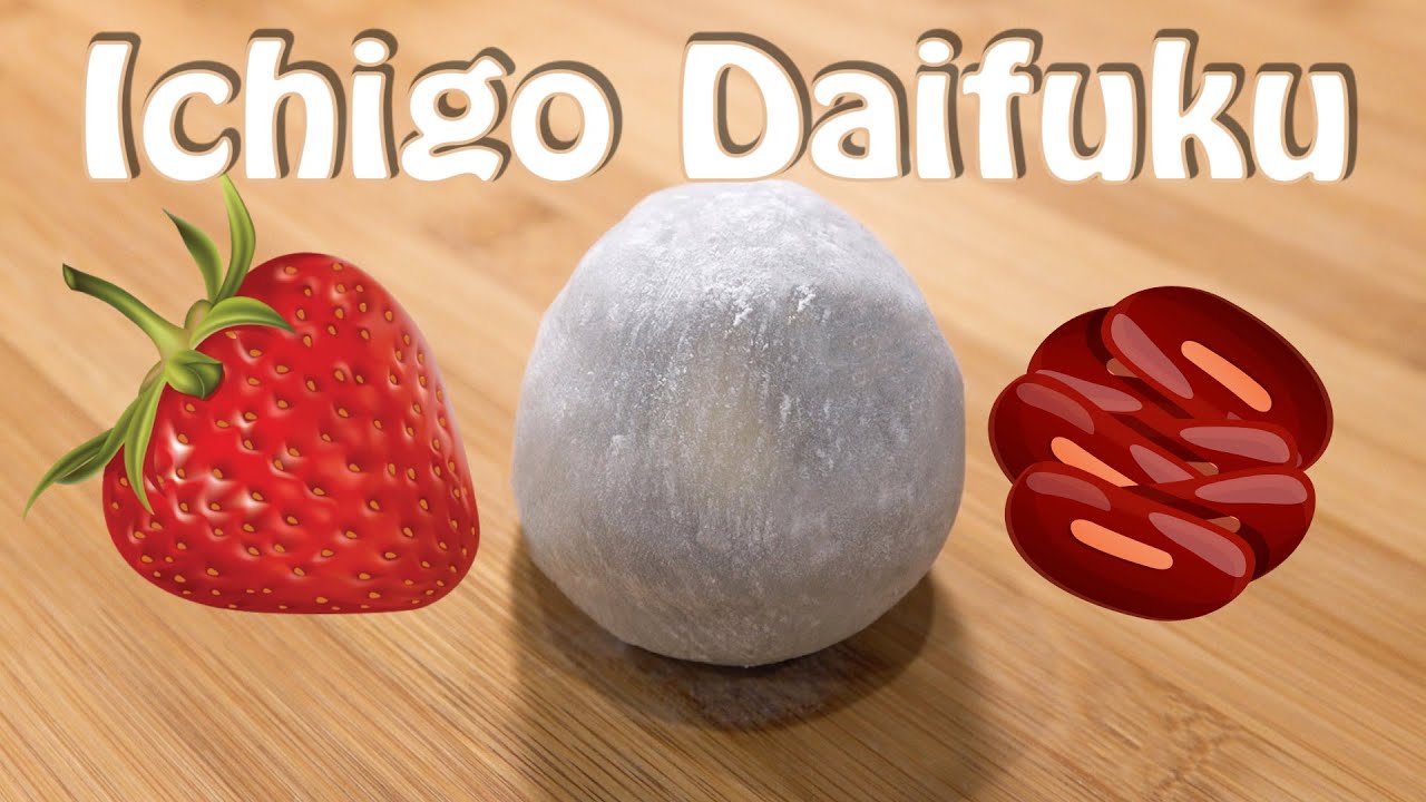 Strawberry and Red Bean Mochi (Ichigo Daifuku) | Episode 10 | NO TALKING, JUST FOOD SERIES