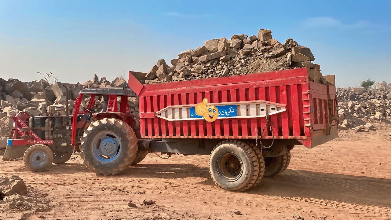 Amazing Quarry Primary Rock Crushing Machine Working || Setisfying Rock Crusher || Stone Crushing