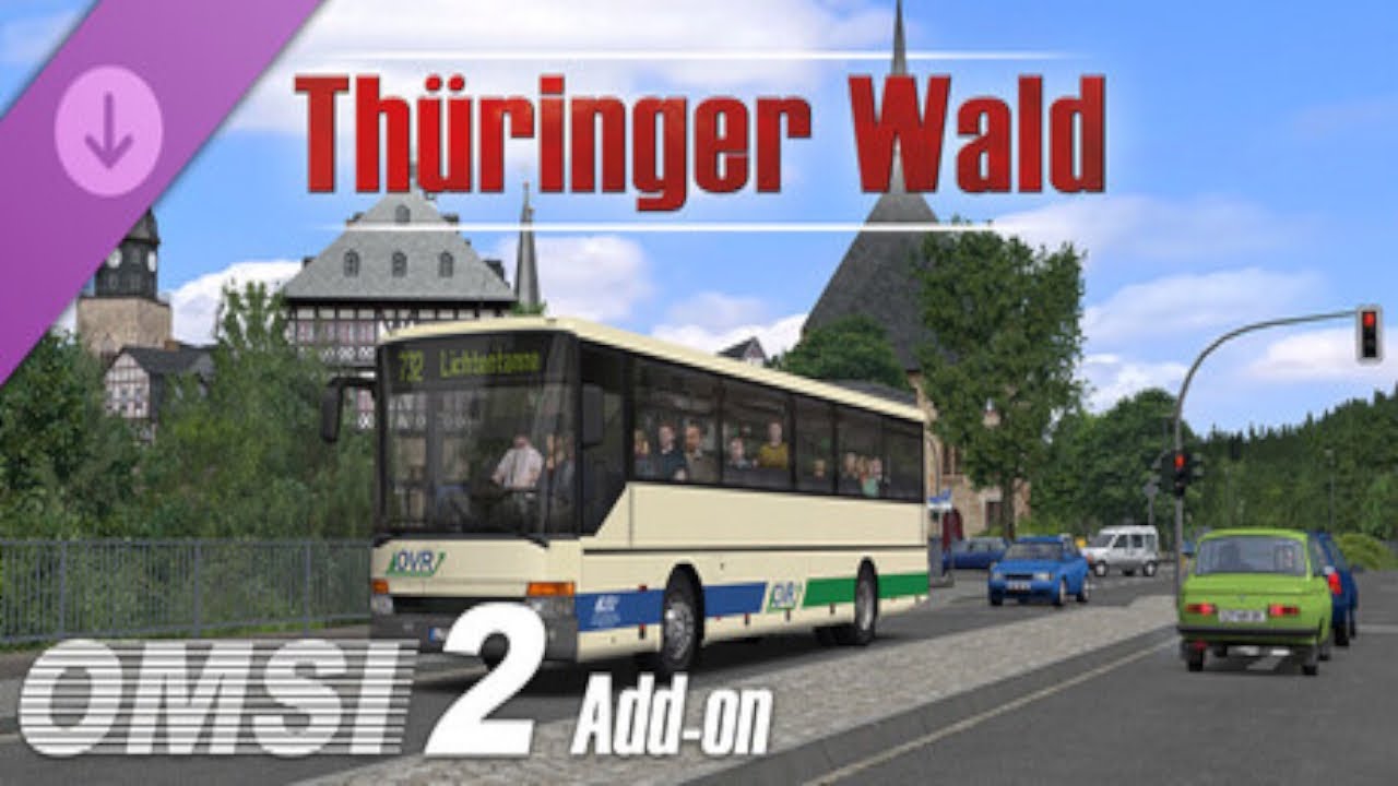 Omsi 2 #294 Durch´s Grüne - Thüringer Wald DLC *PC/HD/DE*