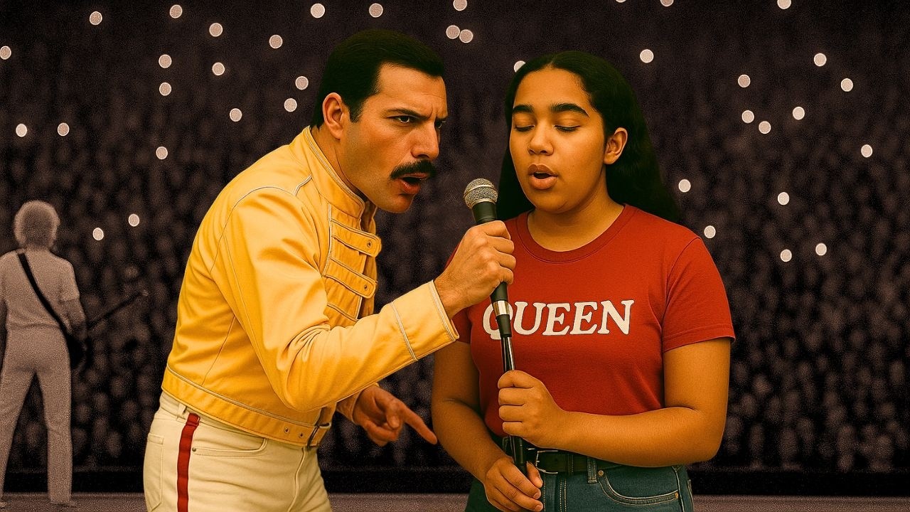 She JUMPED On Freddie Mercury&rsquo;s Stage Mid Song &ndash; His Reaction Shocked the World