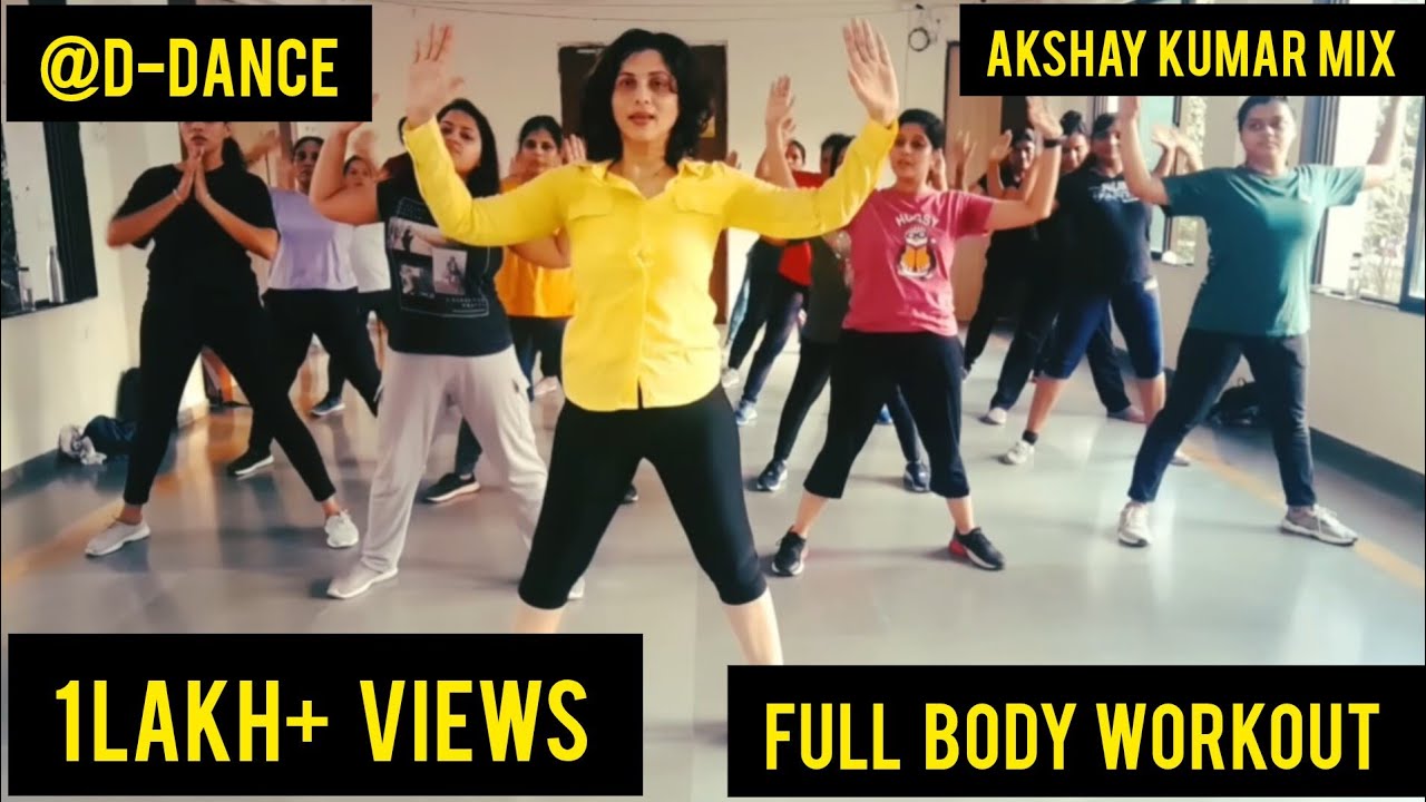 25-Mins Akshay Kumar Mix Full Body Workout | 200-250 calories burn 🔥🔥