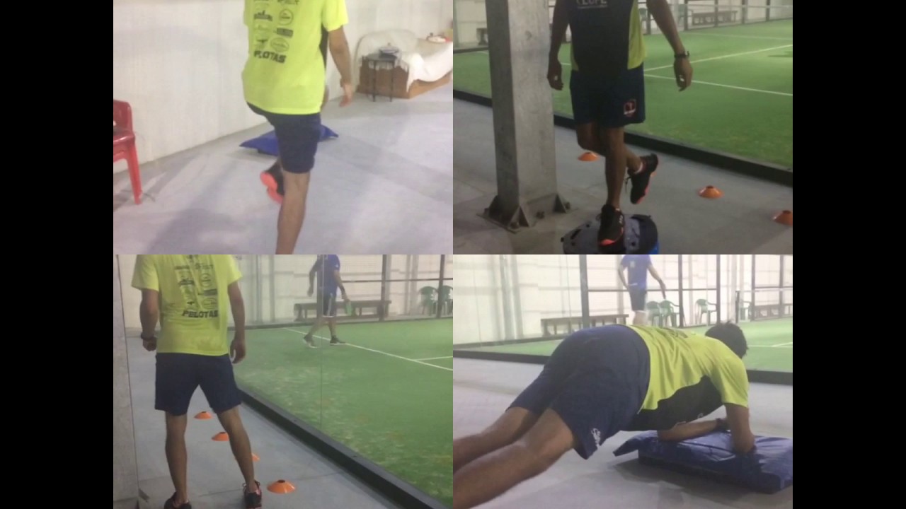 Treino f&iacute;sico para padel