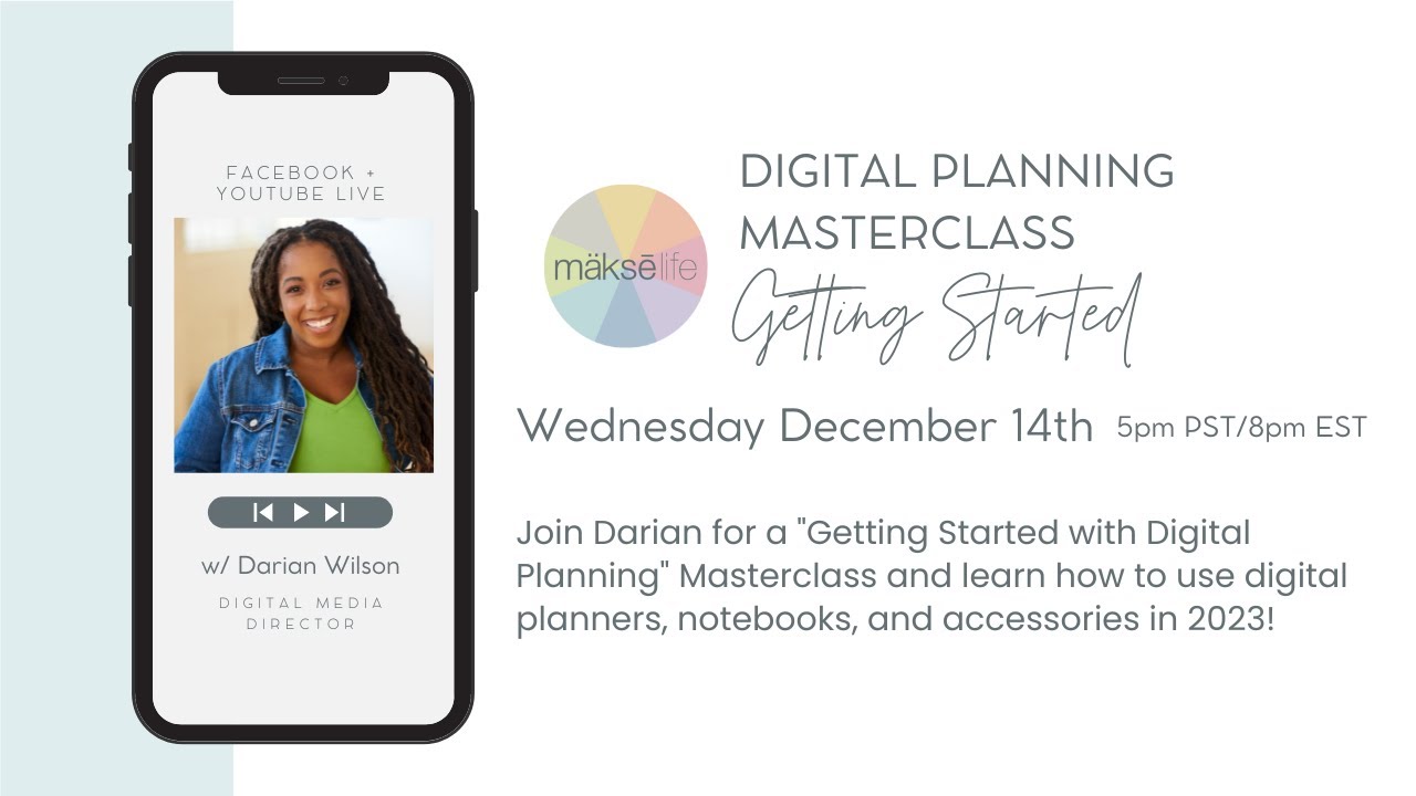 Digital Planning Masterclass