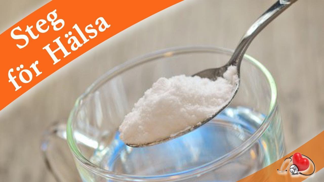 F&ouml;rdelarna med att dricka vatten med bikarbonat varje dag