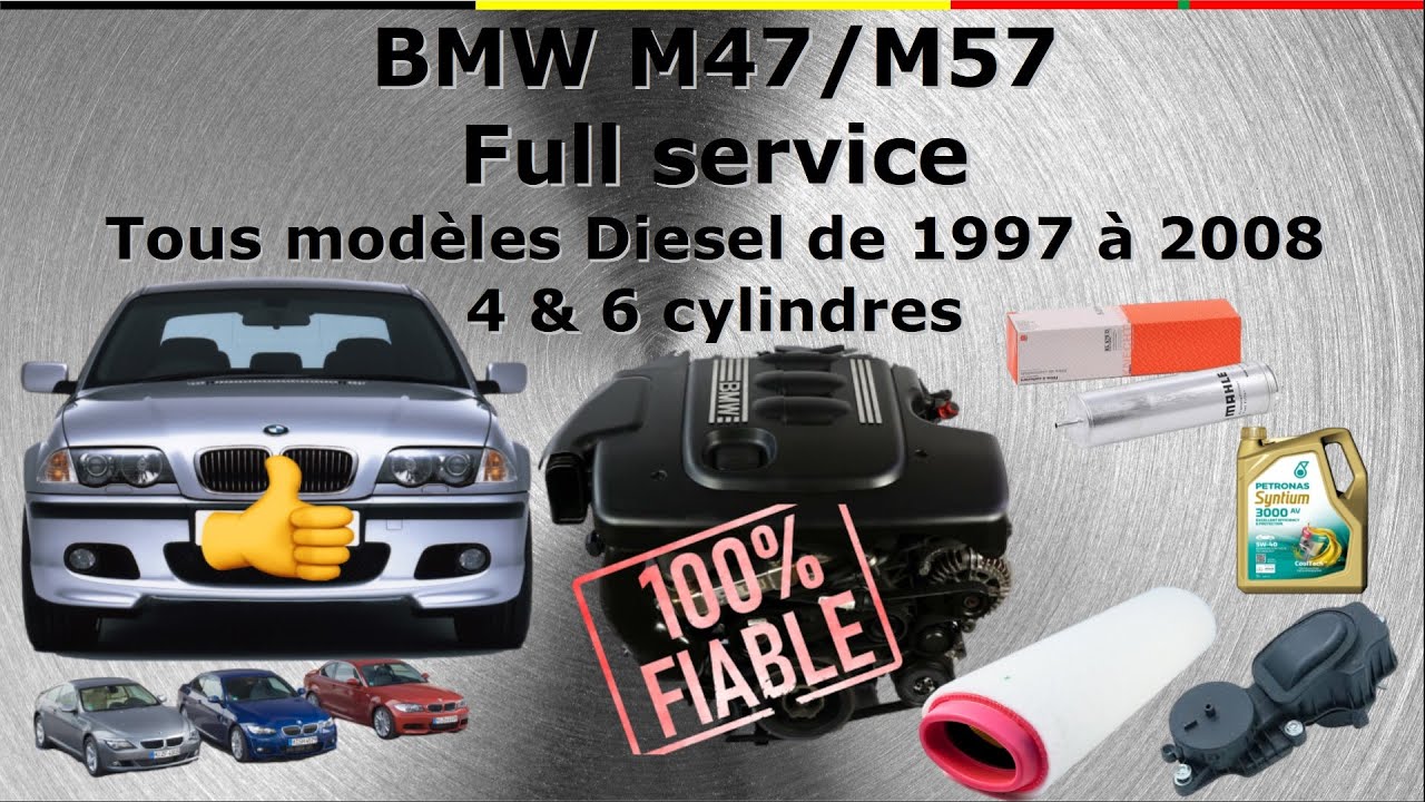 Le moteur BMW diesel le plus fiable mais aussi le plus difficile à entretenir:M47 & M57 Full Service