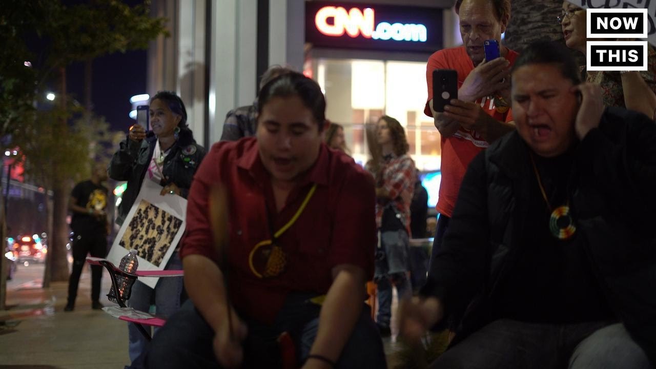 Protests Outside CNN For Lack Of DAPL Coverage | NowThis