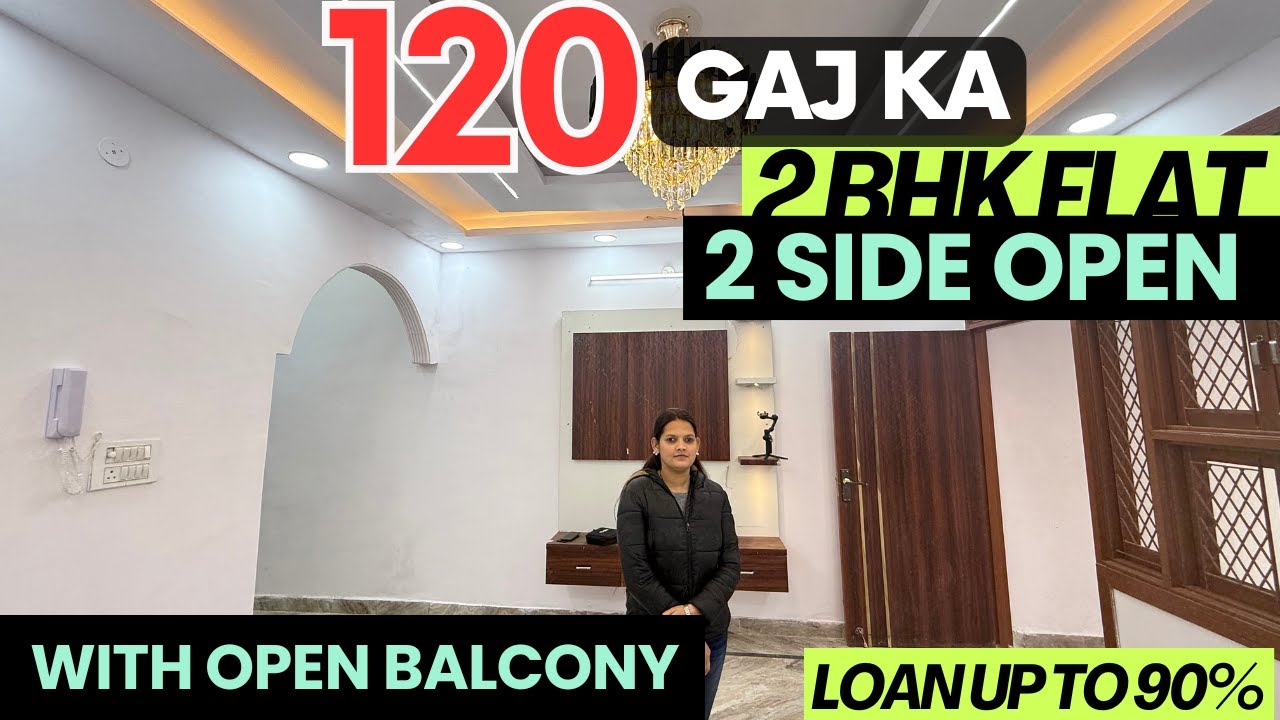 2-BHK फ्लैट! 🚀 Metro View, 120 sqd Sweet Home 