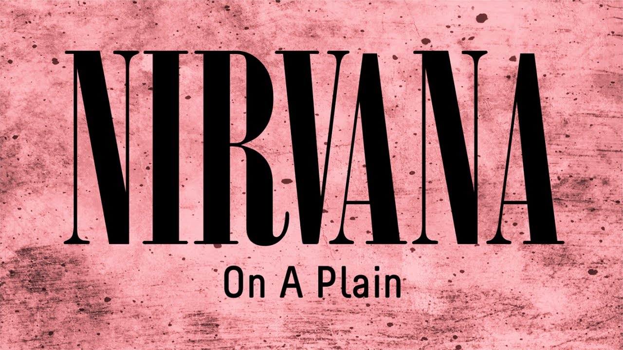 Nirvana - On A Plain (трек для гитары)