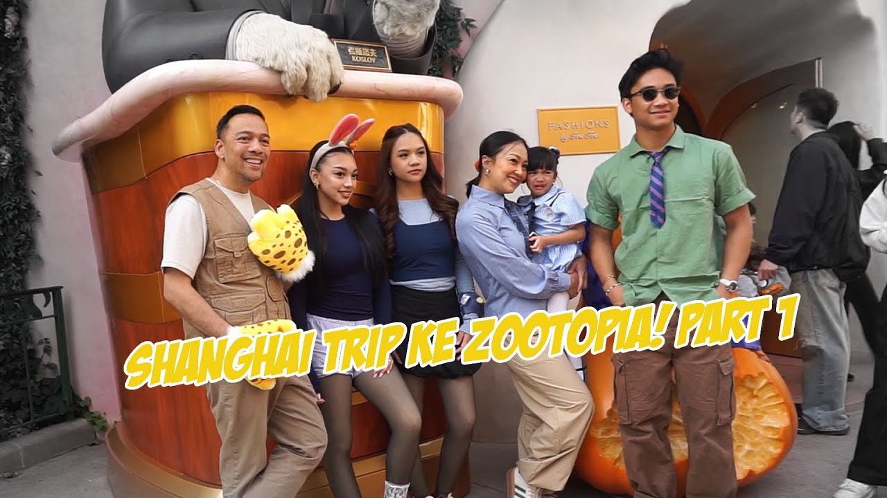 YAYA DIBUJUK PAPA BALDY KARNA BETE SAMA ANGIN??? | VLOG THE BALDYS SHANGHAI TRIP PART 1
