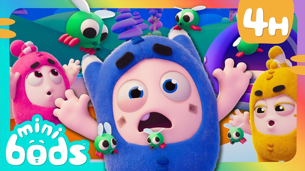 Pogo vs. The Bedtime Bug 😴 | Minibods | Preschool Cartoons