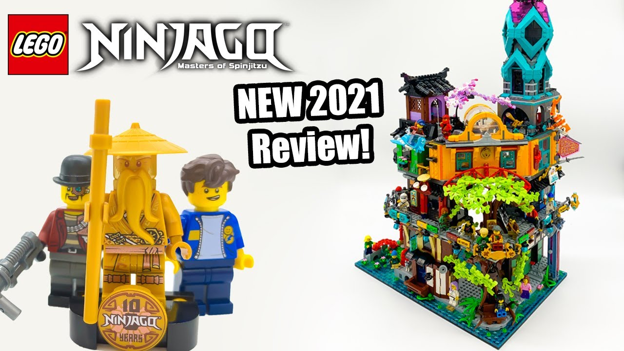 Ninjago City Gardens Review! - LEGO Ninjago Legacy Set 71741