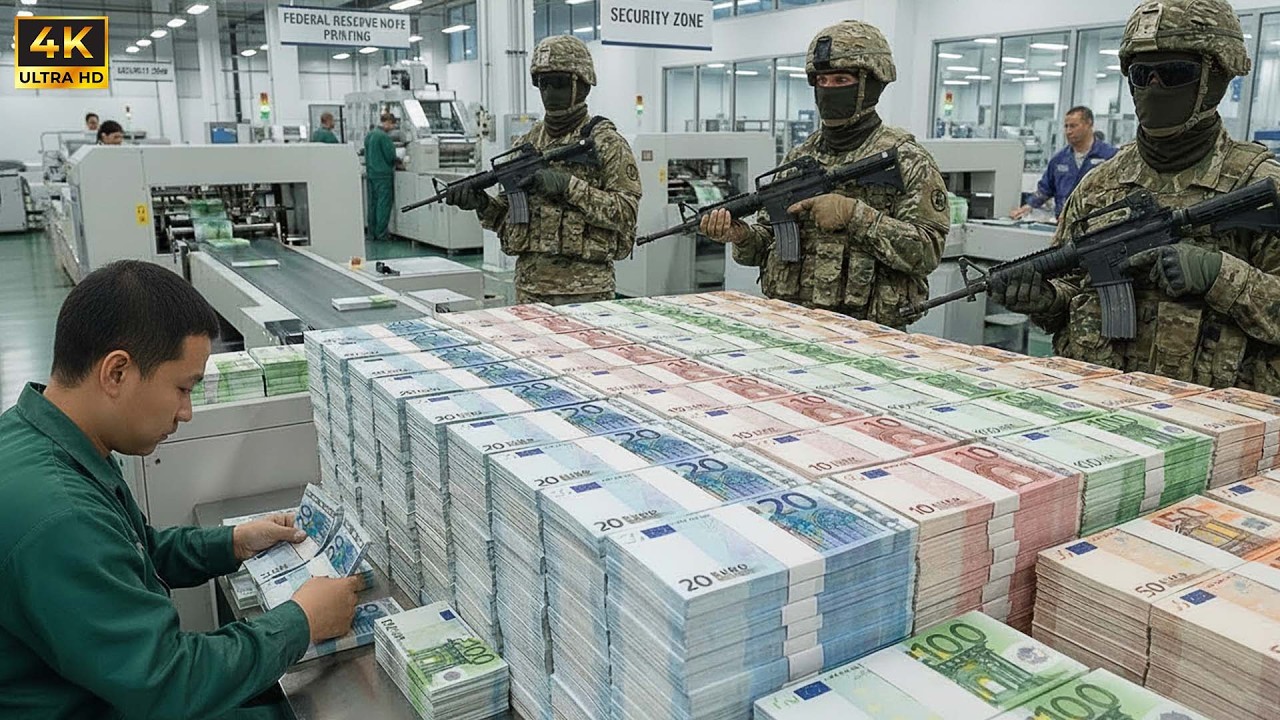 Inside Europe&rsquo;s &ldquo;Money Factory&rdquo;: How the Euro Is Printed and Secured with Modern Technology