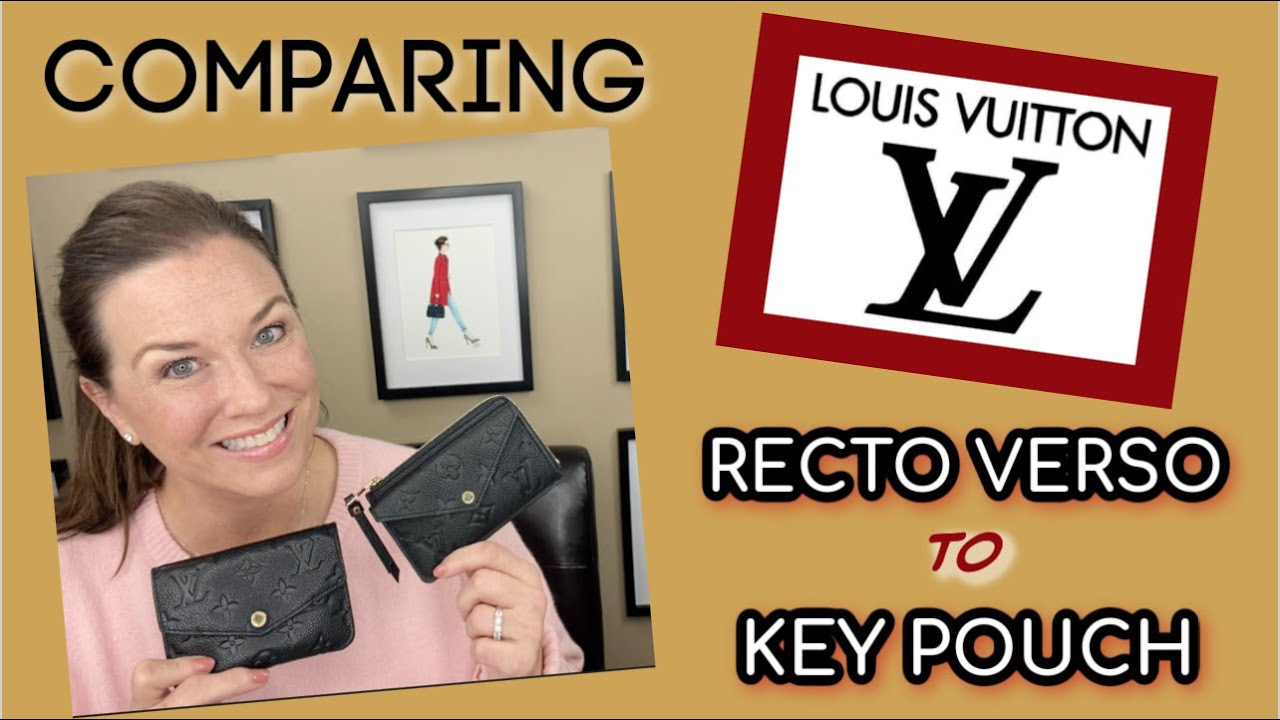Louis Vuitton -  Recto Verso VS Key Pouch
