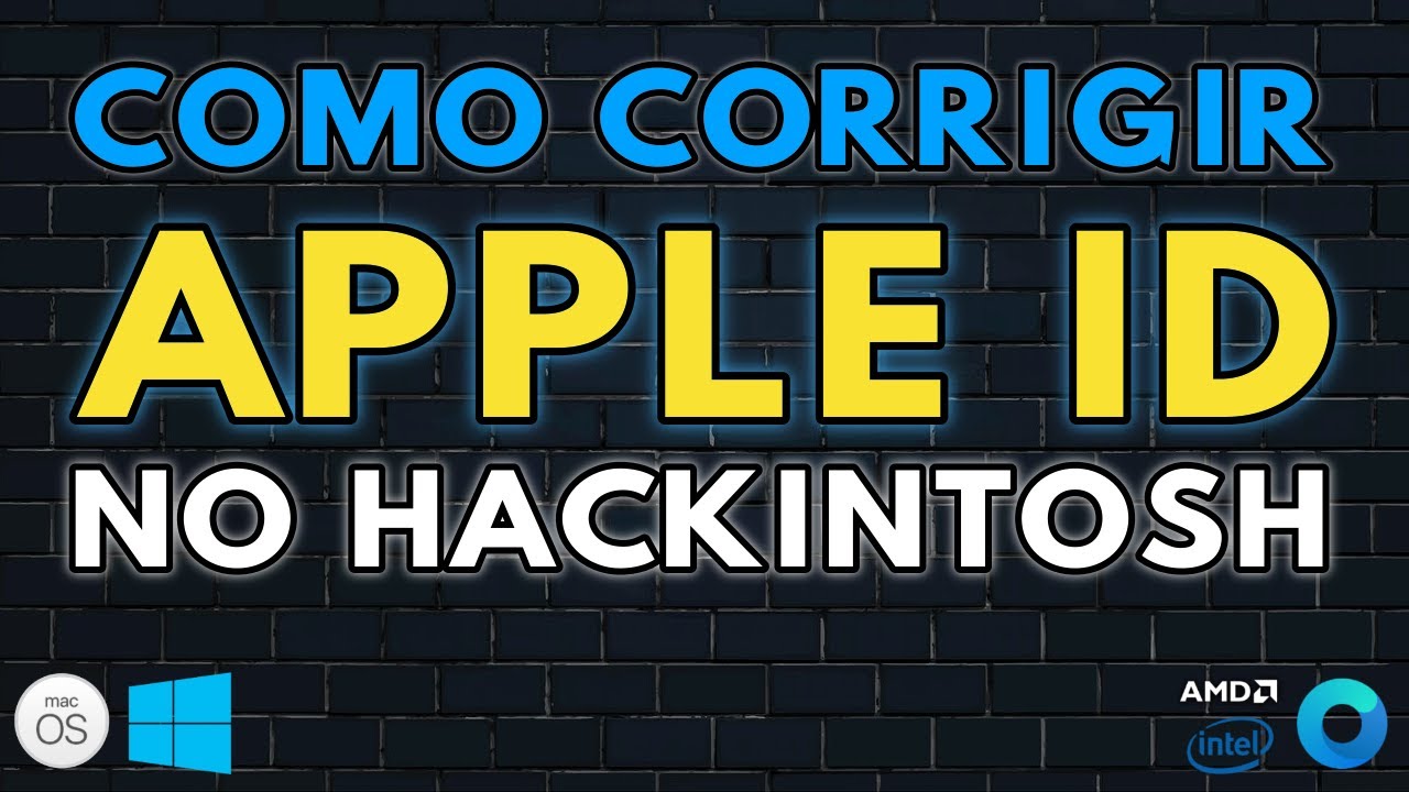 Como CORRIGIR problemas para conectar com seu Apple ID no Hackintosh
