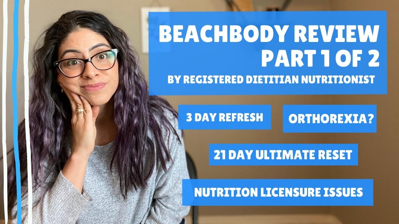 Beachbody Deep Dive || Part 1 of 2 || by Registered Dietitian Nutritionist