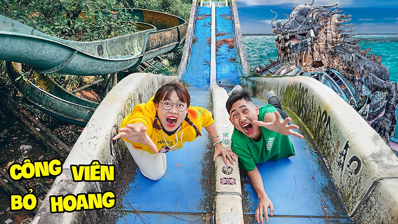 Hà Sam Khám Phá Công Viên Bỏ Hoang Cực Đẹp - Bên Trong Công Viên Có Gì ?
